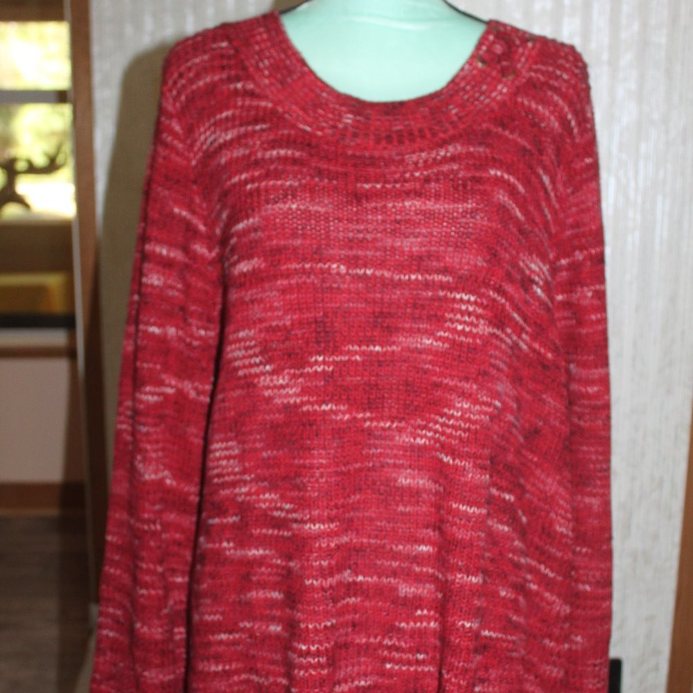 wtag: Cathrines: Red & white Sweater